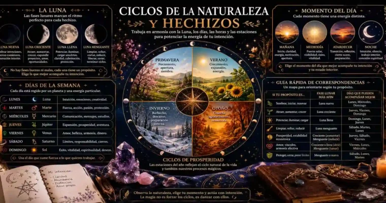 Ciclos de la Naturaleza y Hechizos