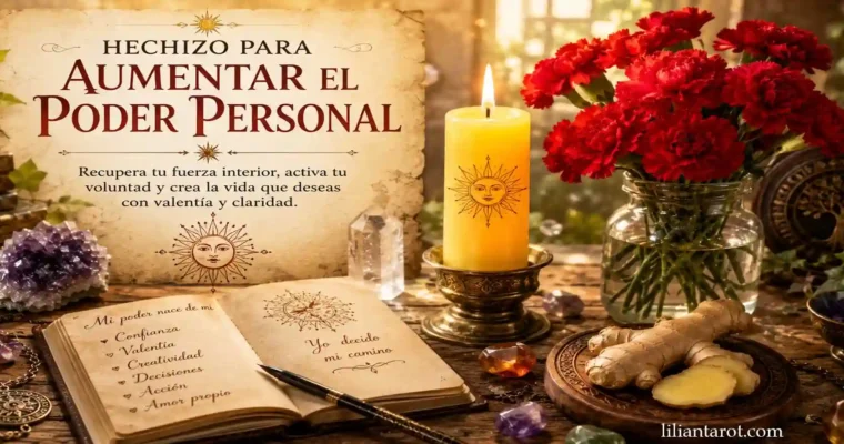 Hechizo para aumentar el poder personal