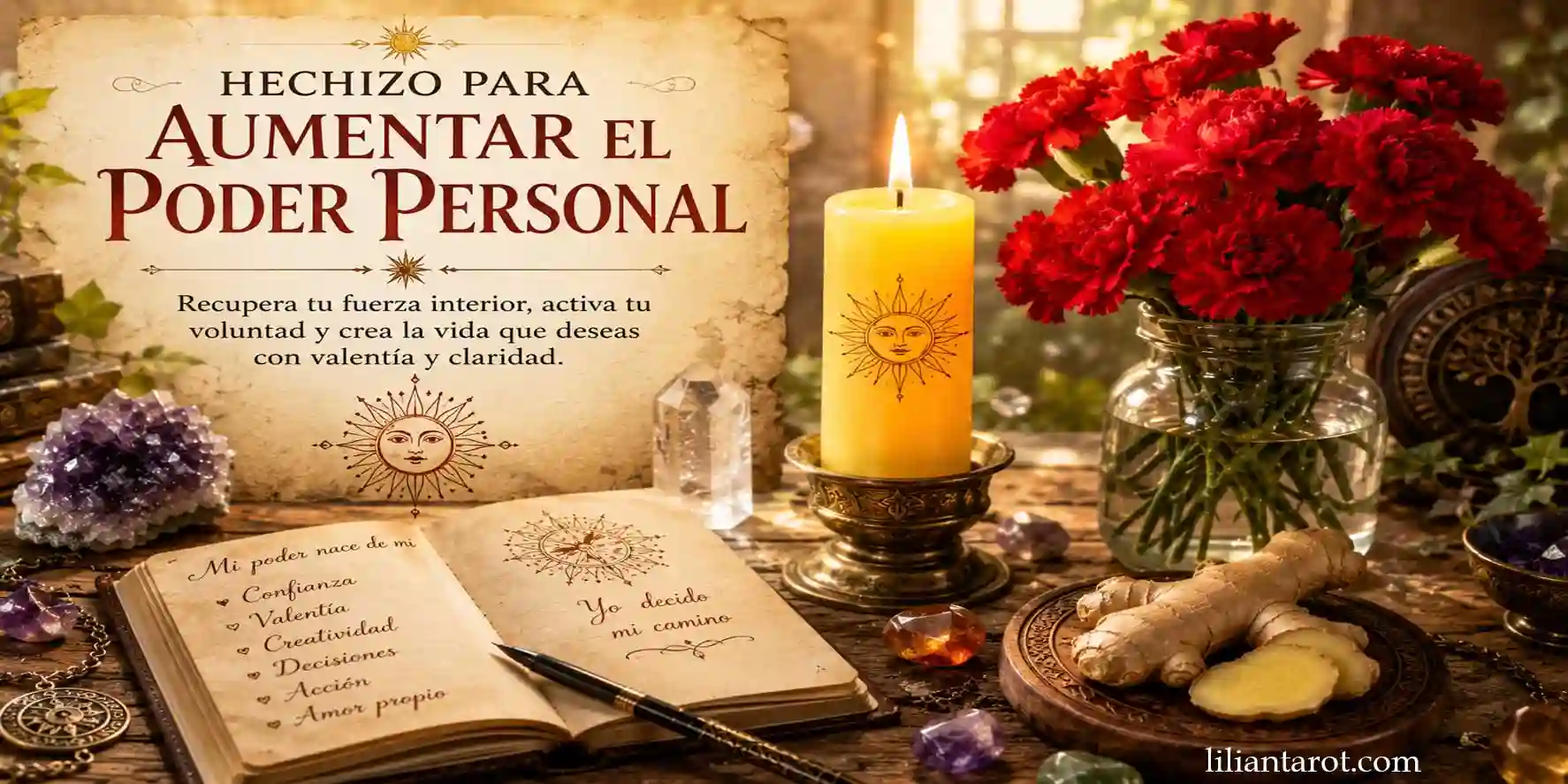 Hechizo para aumentar el poder personal