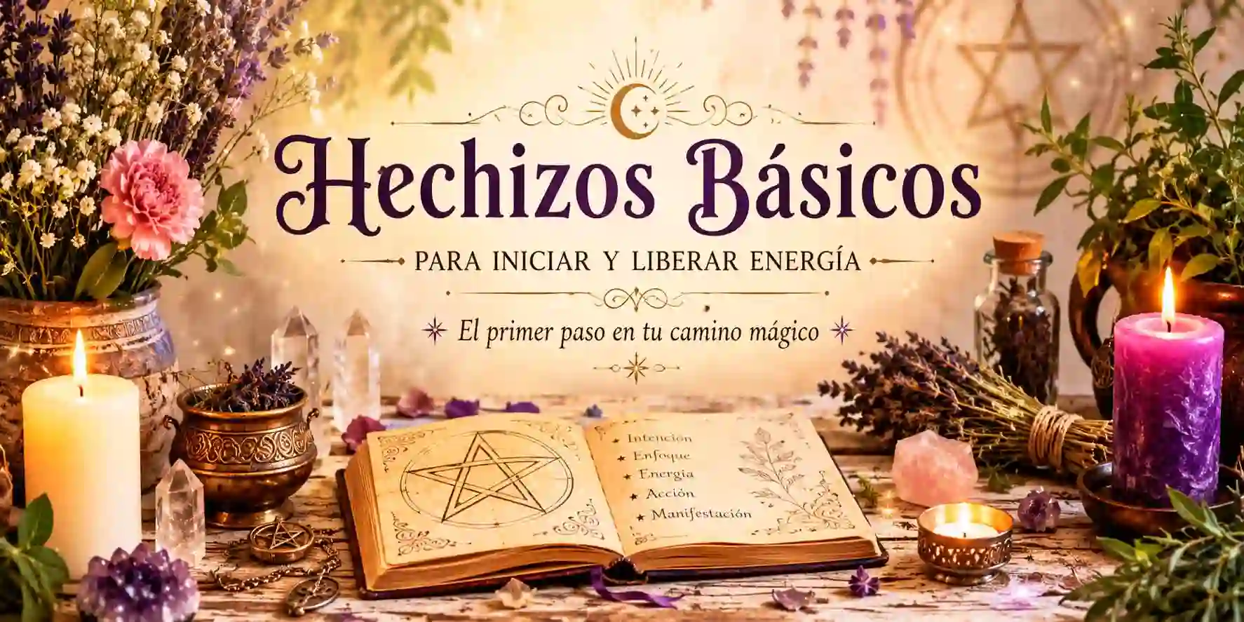 Hechizos básicos para iniciar o liberar energía