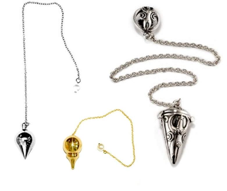 El material del péndulo: Péndulos de metal (1)