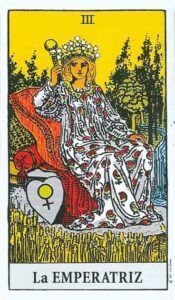 la empreatriz en el tarot