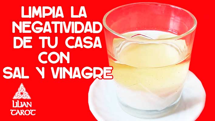 Como limpiar la negatividad de una casa con sal y vinagre